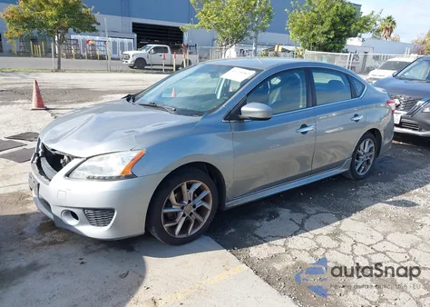 2013 Nissan Sentra Sr из США, поврежденный, VIN 3N1AB7AP4DL701185